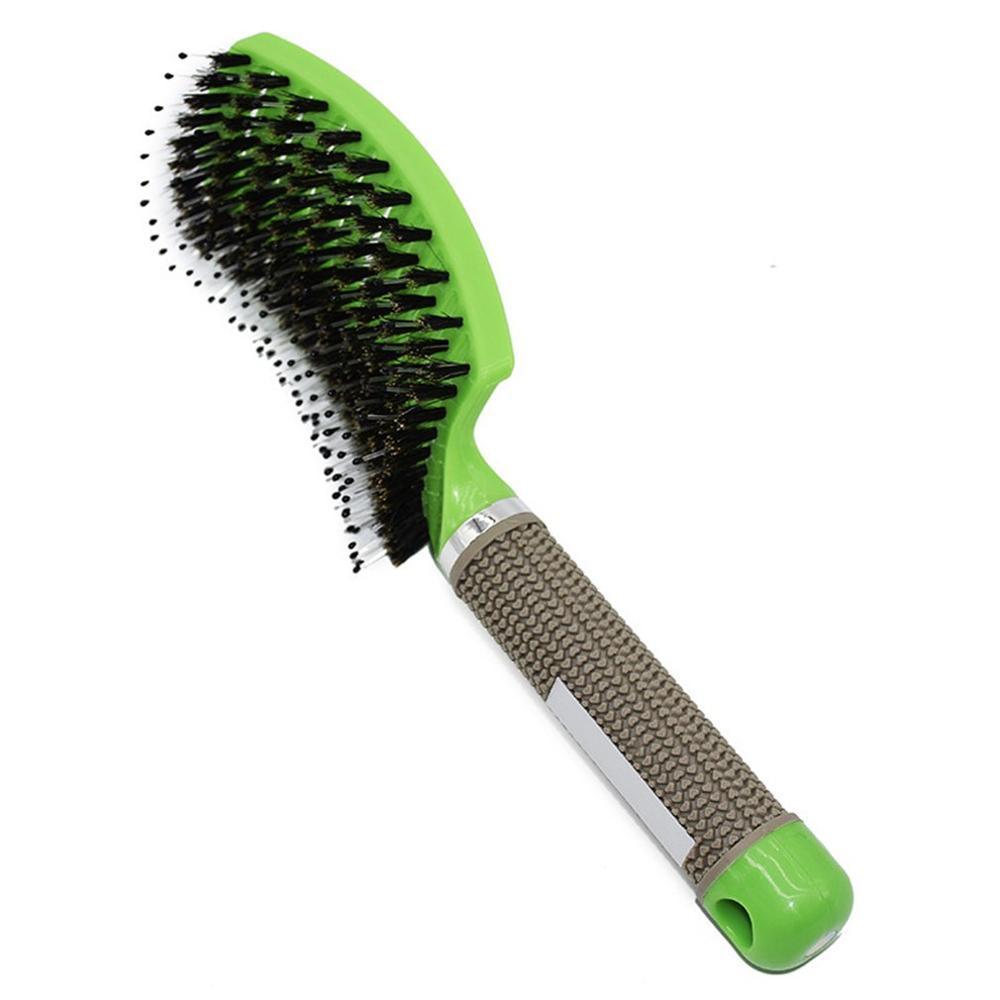 Women Hair Scalp Massage Comb Bristle Nylon Hairbrush Wet Curly Detangle Hair Brush For Salon Barber Hairdressing Styling Tools - 🇦 🇵 🇪 🇷 🇴 🇩 🇪 🇦 🇱 🇸