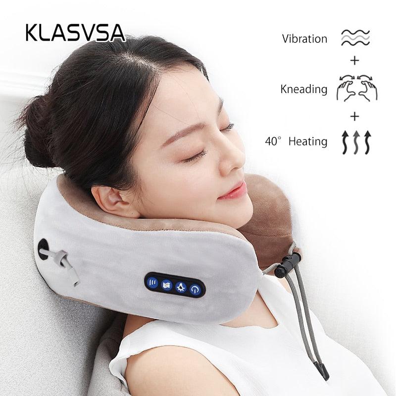 Electric Neck Massager U shaped Pillow Multifunctional Portable Shoulder Cervical Massager Outdoor Home Car Relaxing Massage - 🇦 🇵 🇪 🇷 🇴 🇩 🇪 🇦 🇱 🇸
